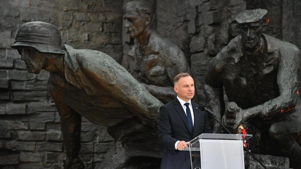 El presidente polaco Andrzej Duda.