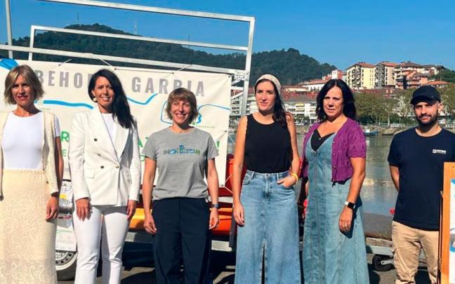 Presentación de la nueva edición de Behoria Garbia en Orio.