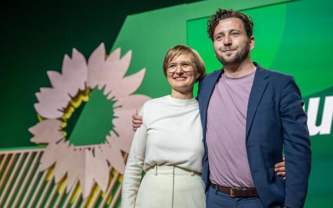 Franziska Brantner y Felix Banaszak, nuevos colíderes del partido Los Verdes
