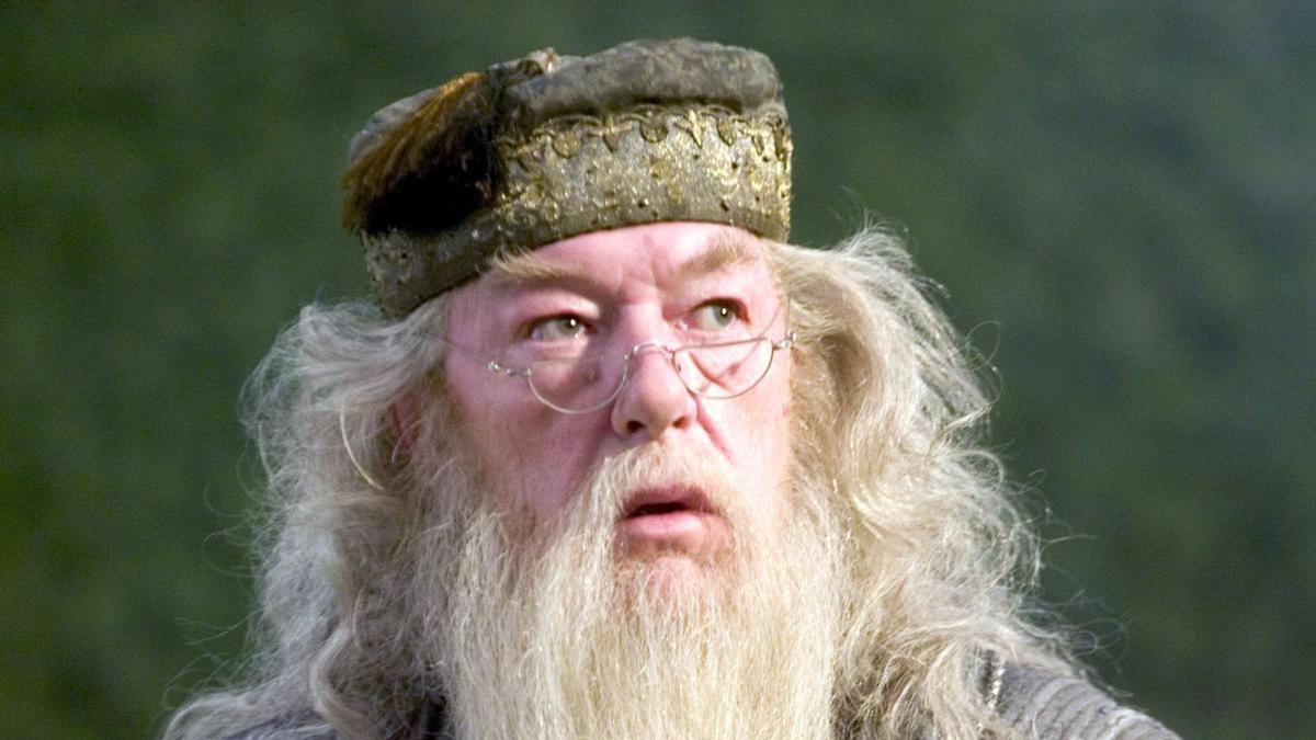 Michael Gambon como Albus Dumbledore.
