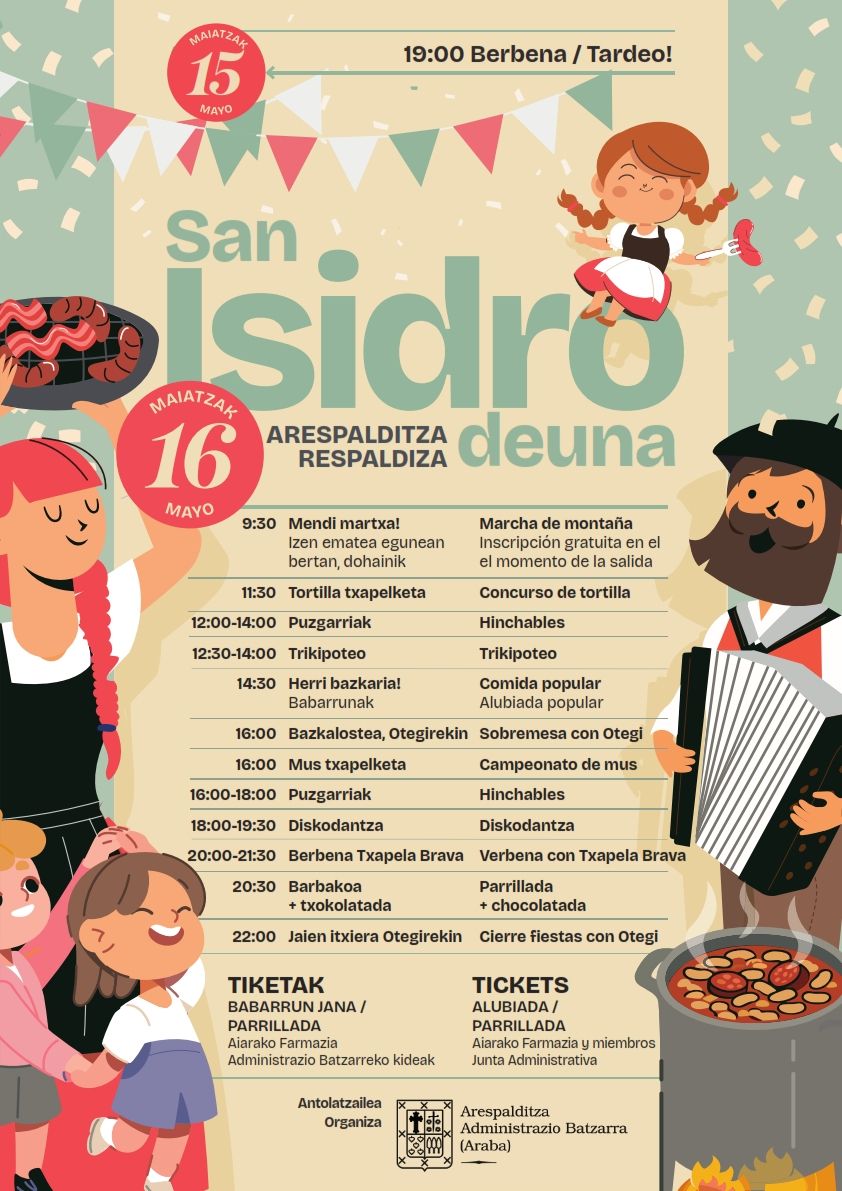 San Isidro en Respaldiza se extenderá al sábado