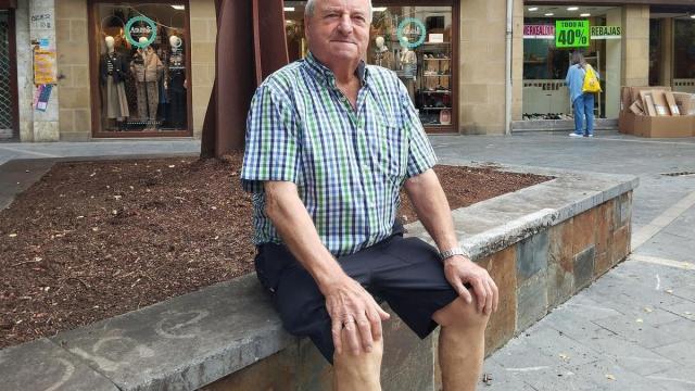 Joxe Miguel Erkis, en Foru Plaza.