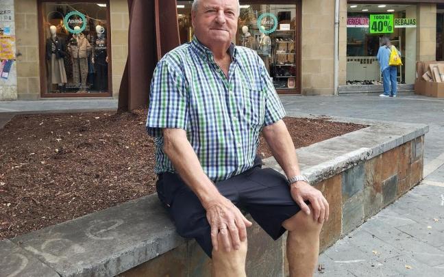 Joxe Miguel Erkis, en Foru Plaza.