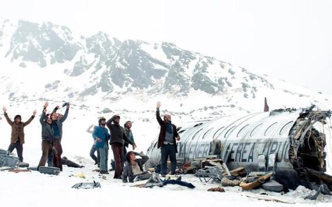 Imagen de la película 'La sociedad de la nieve'