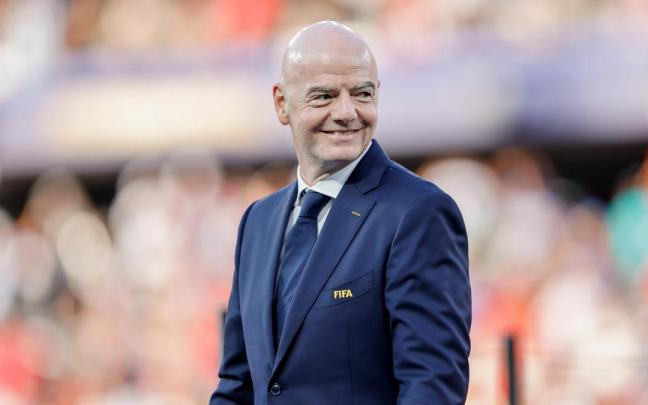 El presidente de la FIFA, Gianni Infantino.