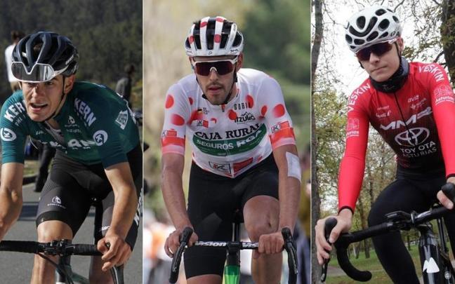 Igor Arrieta, Jon Barrenetxea y Markel Beloki debutarán en el WorldTour.