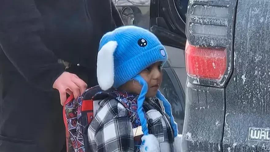 El niño Liam Ramos, de cinco años.