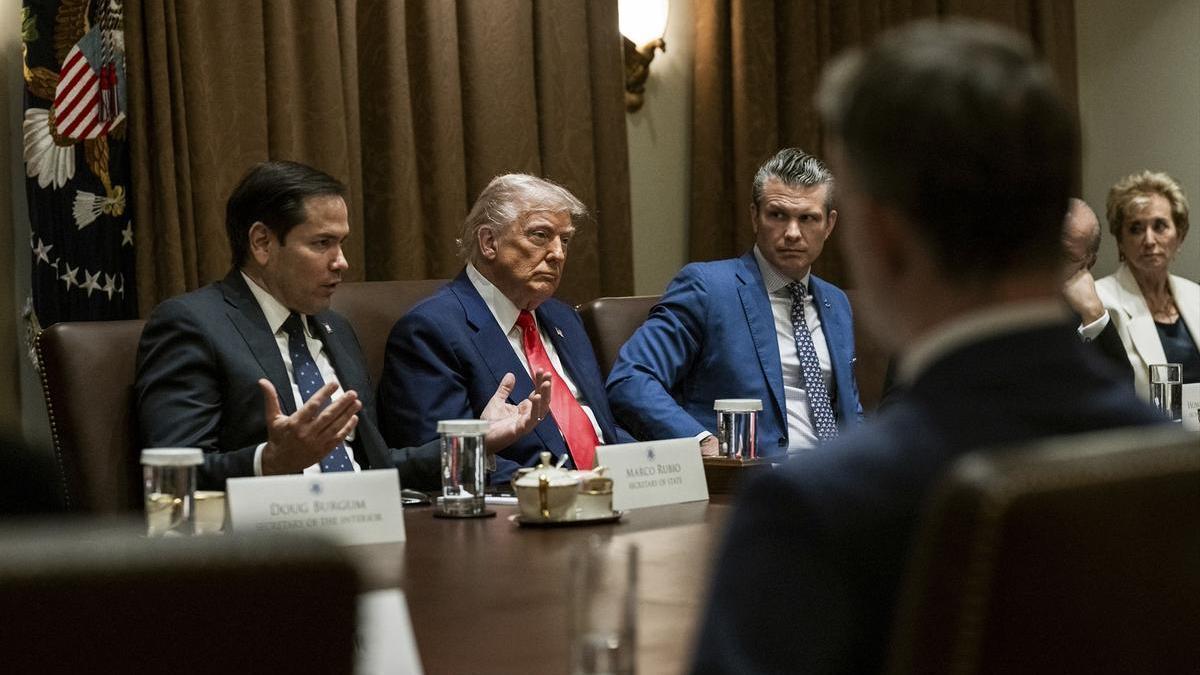 El presidente de Estados Unidos, Donald Trump
