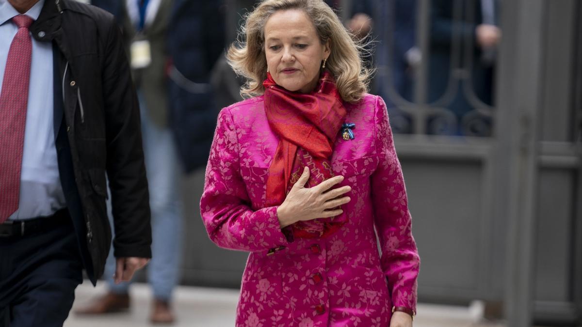 Nadia Calviño, vicepresidenta primera y ministra de Asuntos Económicos y Transformación Digital