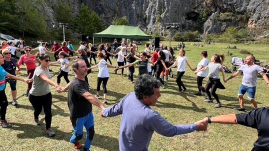 Romería en las canteras de Murura por el Zigoitia Euskaraz