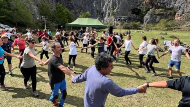 Romería en las canteras de Murura por el Zigoitia Euskaraz