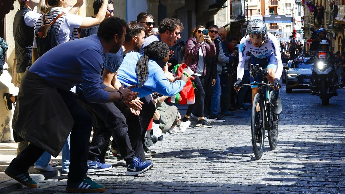 Pello Bilbao busca hoy despuntar por carretera alavesas