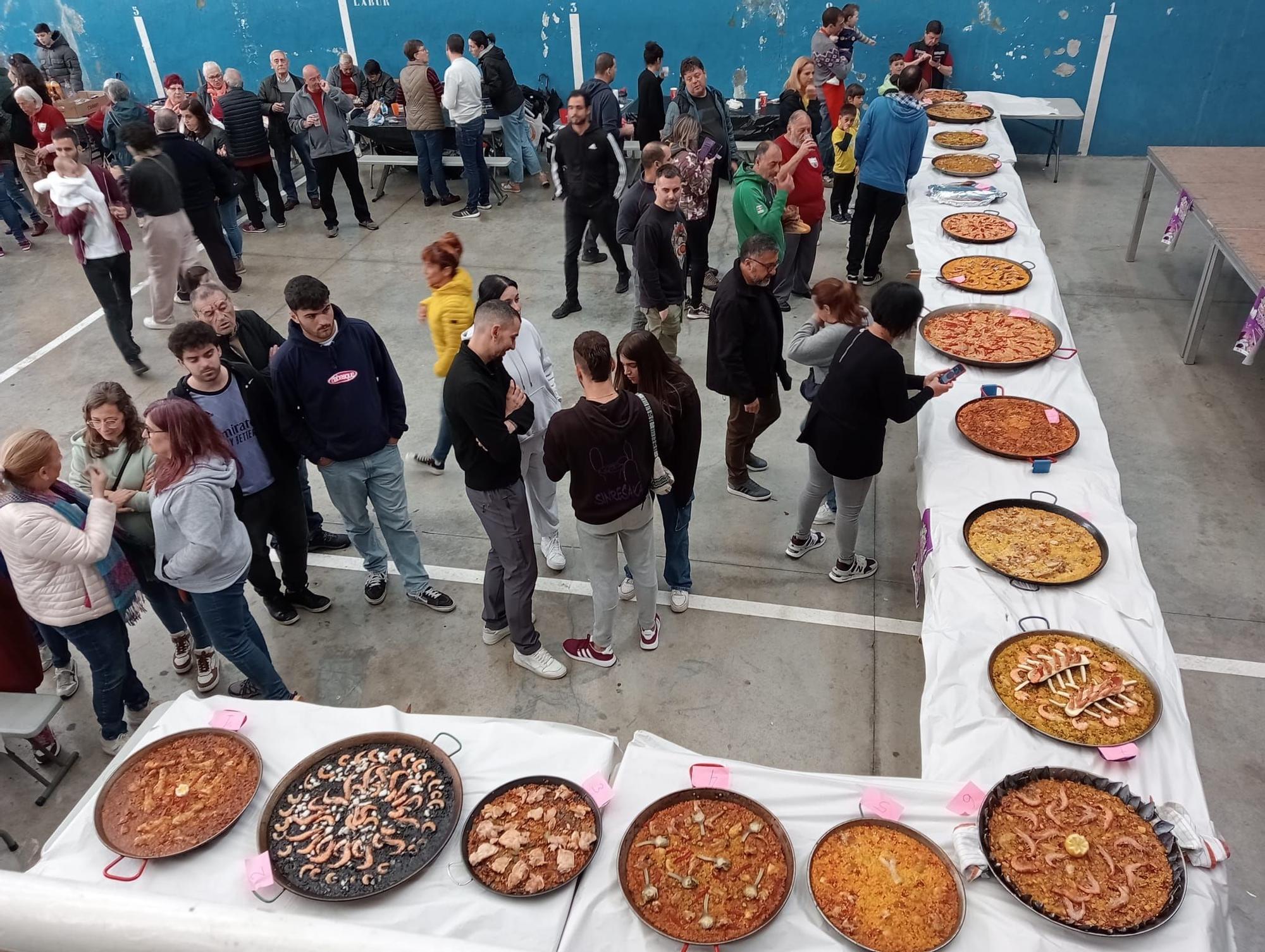 El broche final será el concurso de paellas y la comida popular