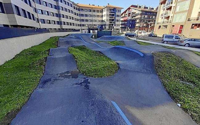 El pump track, una de las inversiones.