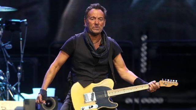 Bruce Springsteen durante su último concierto en Anoeta / Javier Colmenero Bruce Springsteen durante su último concierto en Anoeta