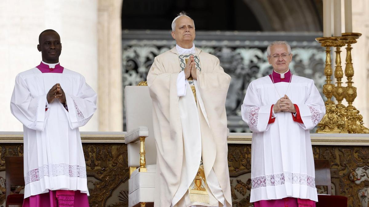 Comienza la ceremonia de inicio del pontificado de León XIV