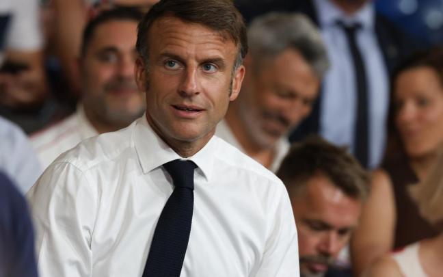 El presidente francés, Emmanuel Macron.