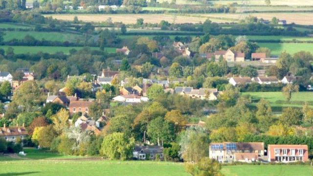 Municipio de Piddington en el condado de Oxford