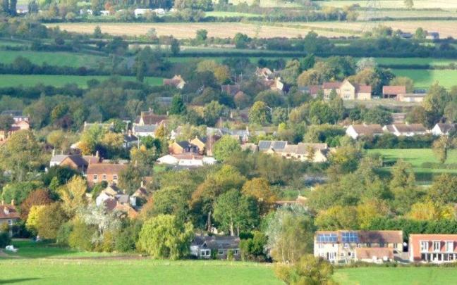 Municipio de Piddington en el condado de Oxford