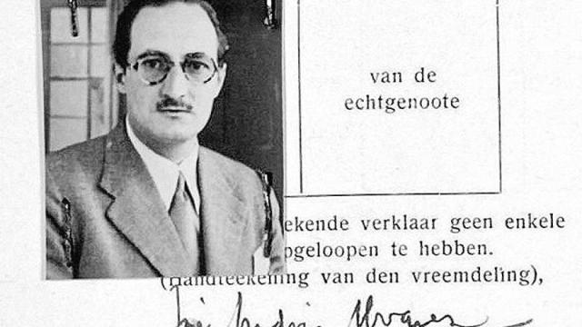 Pasaporte con el que el lehendakari Agirre escapó de la Alemania nazi.