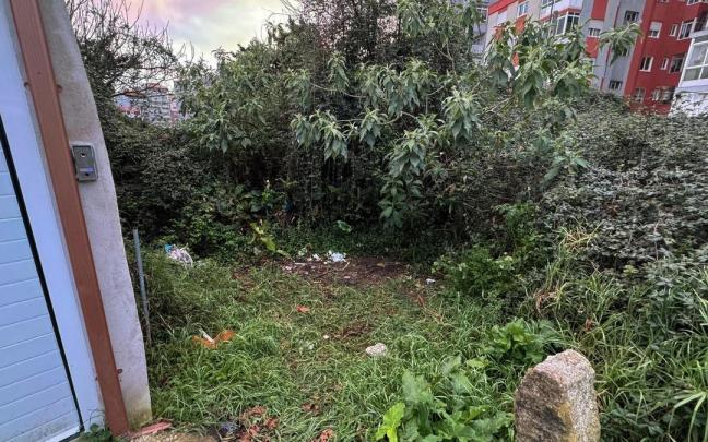 Zona de Vigo en la que se encontró la maleta.