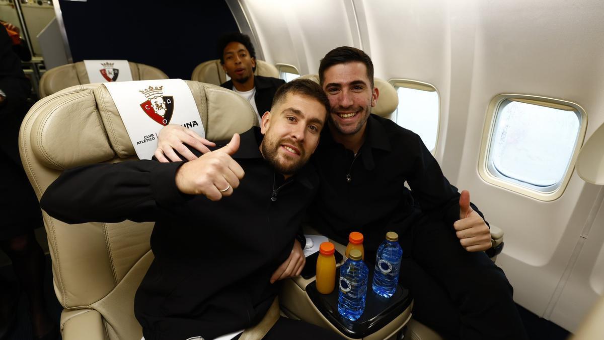 Fotos del viaje de Osasuna a Riad (Arabia Saudí) para disputar la Supercopa. / JAVIER BERGASA