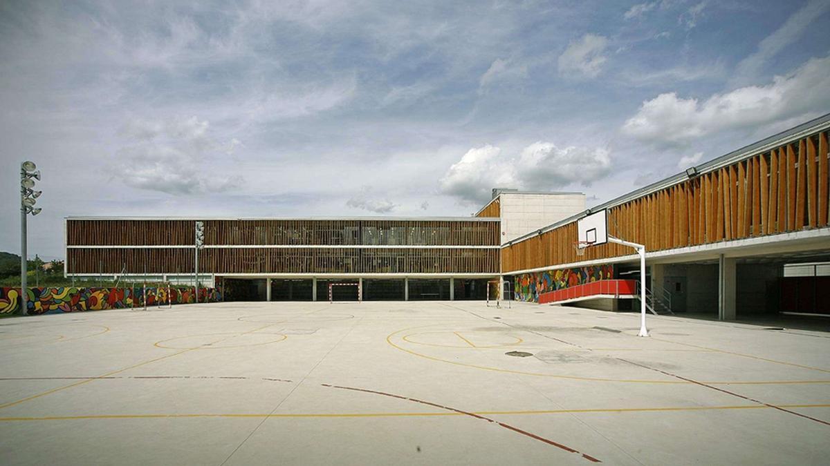 Patio principal de la Ibarberri Eskola.