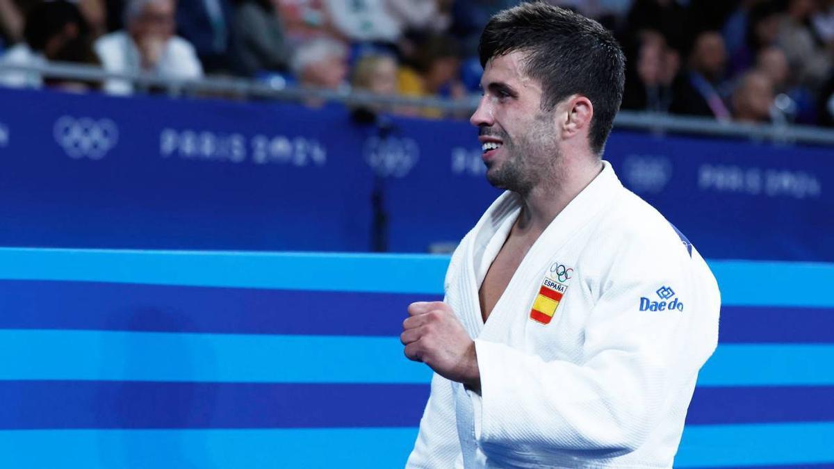 Fran Garrigós, bronce, primera medalla olímpica en judo para España desde hace 24 años