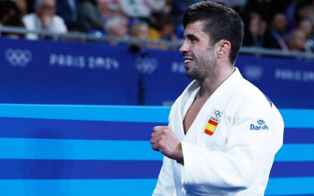 Fran Garrigós, bronce, primera medalla olímpica en judo para España desde hace 24 años