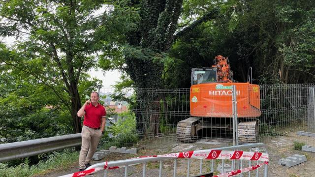 Ya ha comenzado la construcción del cuarto ascensor para el barrio de Aperribai, en Galdakao / Ayuntamiento de Galdakao Ya ha comenzado la construcción del cuarto ascensor para el barrio de Aperribai, en Galdakao