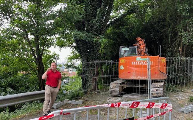 Ya ha comenzado la construcción del cuarto ascensor para el barrio de Aperribai, en Galdakao