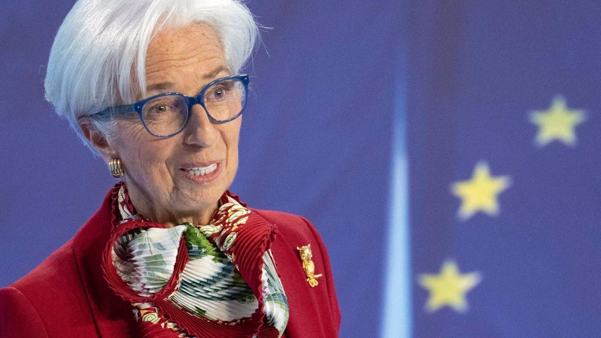 La presidenta del Banco Central Europeo, Christine Lagarde