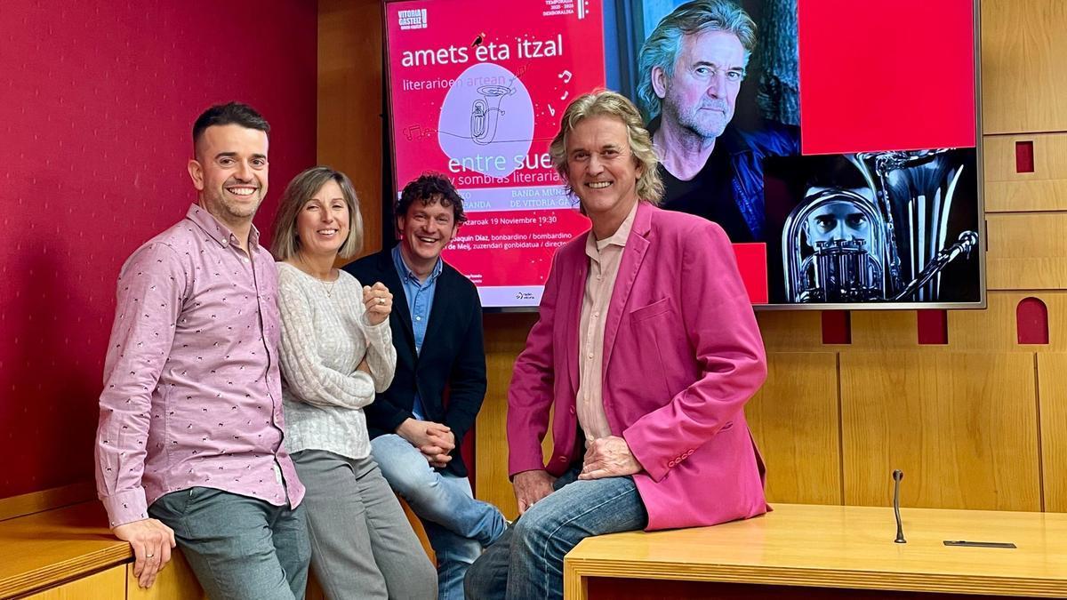 Johan de Meij Udal Bandaren denboraldiko konpositore egoiliarrak ‘Entre sueños y sombras literarias’ zuzenduko du asteazken honetan.