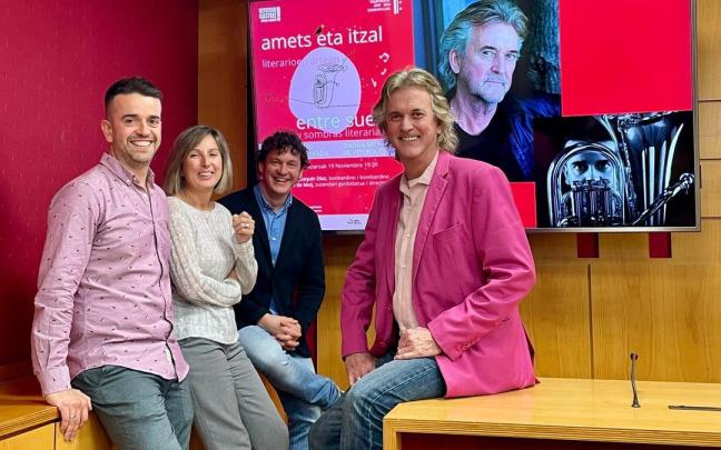 Johan de Meij Udal Bandaren denboraldiko konpositore egoiliarrak ‘Entre sueños y sombras literarias’ zuzenduko du asteazken honetan.