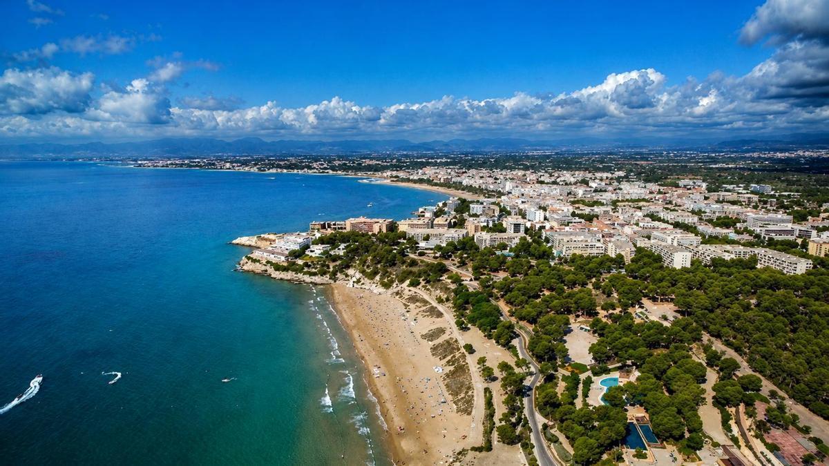 La playa de Ponent de Salou