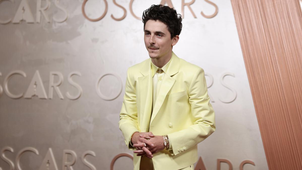 Timothée Chalamet.