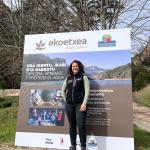 Ainhoa Díez de Salazar, coordinadora de la red Ekoetxeak. 