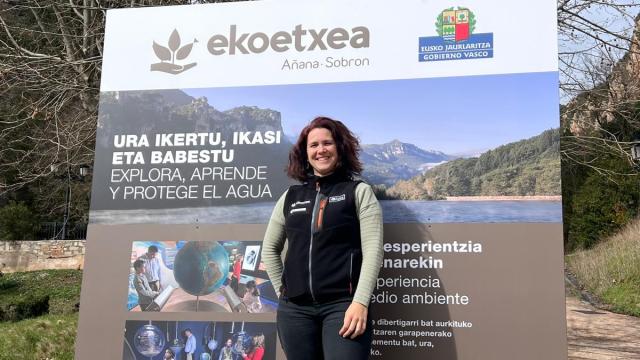 Ainhoa Díez de Salazar, coordinadora de la red Ekoetxeak. Ainhoa Díez de Salazar, coordinadora de la red Ekoetxeak.