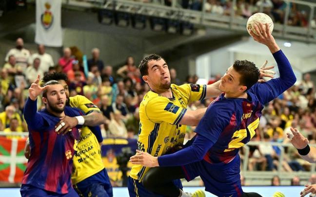El Bidasoa-Irún jugará la nueva European League la próxima temporada. J. L. RECIO RFEBM