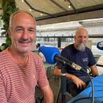  Javier Martínez Apalategui y Enrique Fernández de Bustos, socios de "El Gasolino Bidaiak" / ONDA VASCA