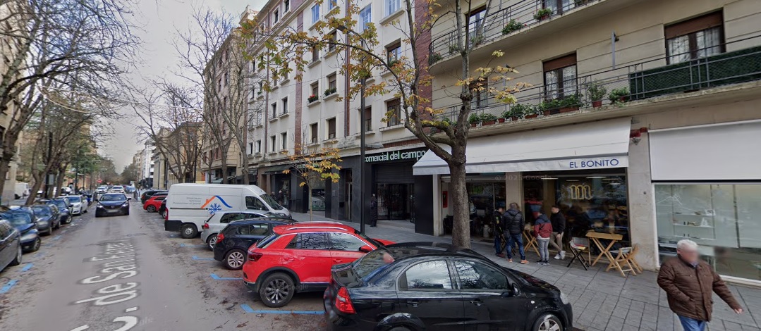 Exterior del restaurante El Bonito, en Pamplona. Foto: Google Exterior del restaurante El Bonito, en Pamplona. Foto: Google