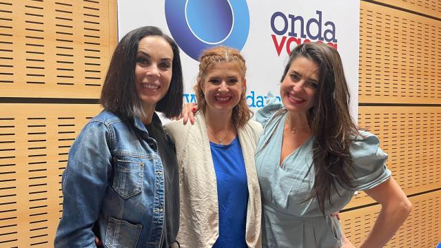 Elenco de Mamma Mia, Verónica Ronda, Beatriz Ros e Ylenia Baglietto