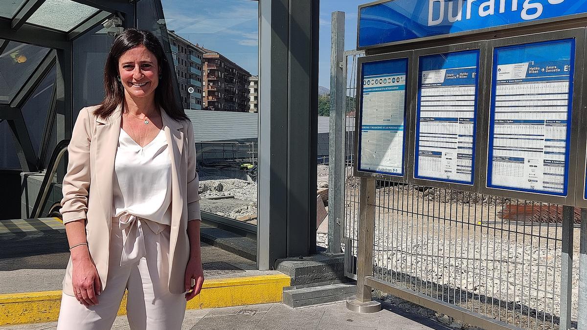 Mireia Elkoroiribe, candidata de EAJ/PNV a la alcaldía de Durango
