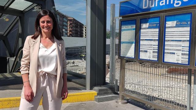Mireia Elkoroiribe, candidata de EAJ/PNV a la alcaldía de Durango