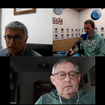 Eloy Velasco y Miguel Delibes entrevistados con Txema Gutiérrez. ONDA VASCA