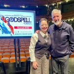 Emilio Aragon en la presentación del musical Godspell