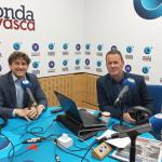Eneko Andueza en los estudios de ONDA VASCA