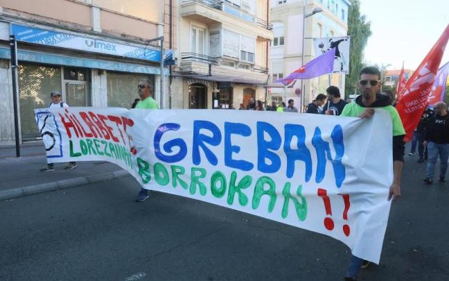 Manifestación de los jardineros del pasado viernes DNA