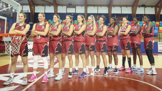 Imagen de archivo de la plantilla del Lointek Gernika | Borja Guerrero, Deia 