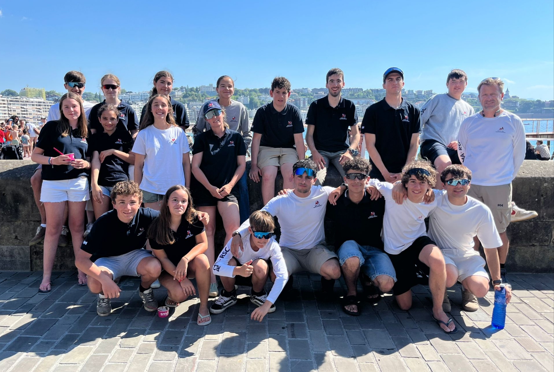 Equipos ILCA, FEVA y 420 del RCMA-RSC en San Sebastián